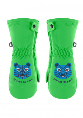 Dziecięce rękawiczki na kciuki Poivre Blanc W21-0973-BBBY Ski mittens fizz green